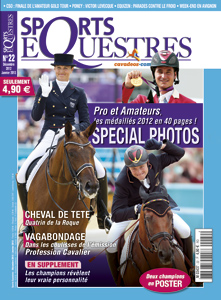 Photographies de Pascal Lahure publiees dans la revue Sports Equestres 22
